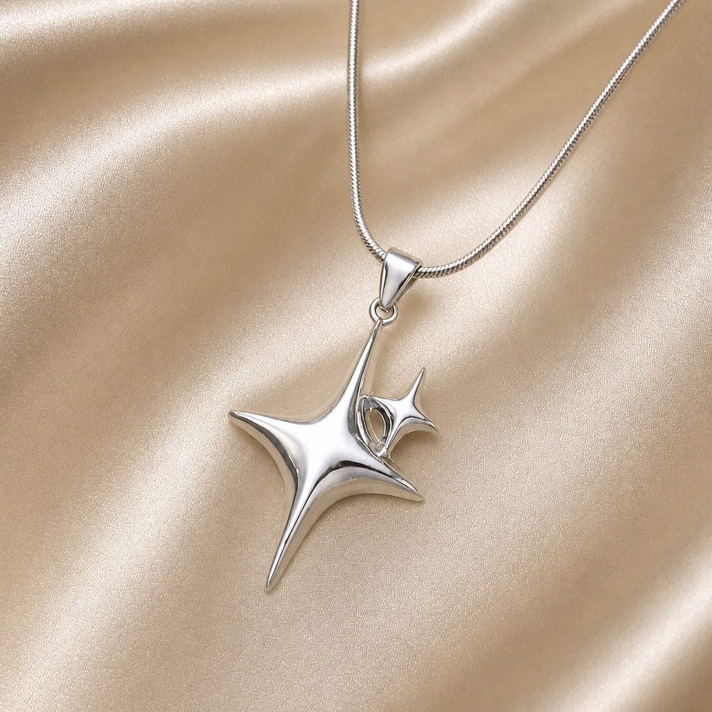 Nordstjerne White Gold Necklace