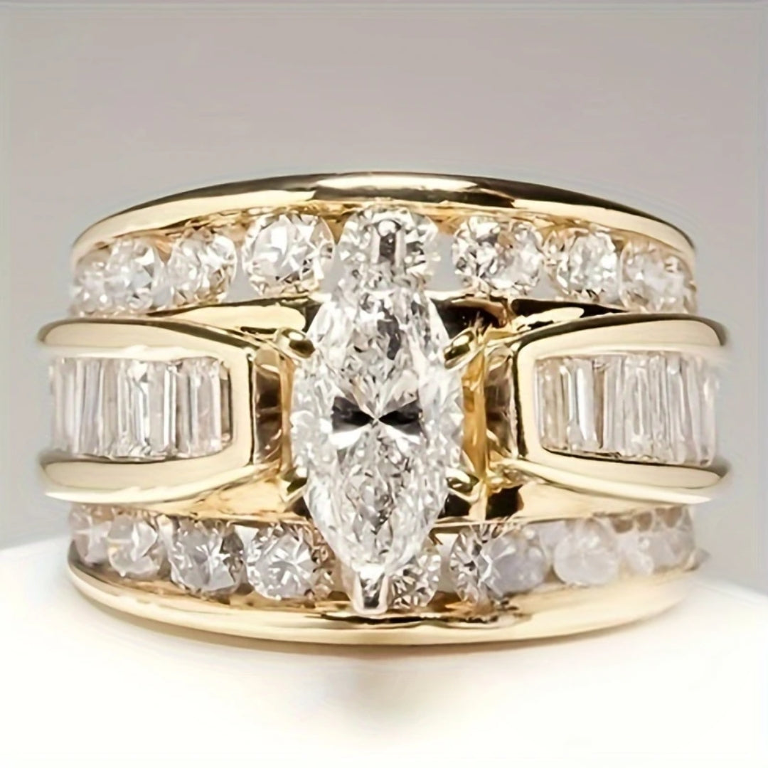 Champagne Gold Ring