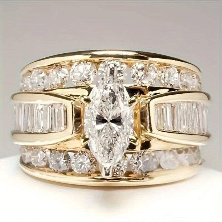 Champagne Gold Ring
